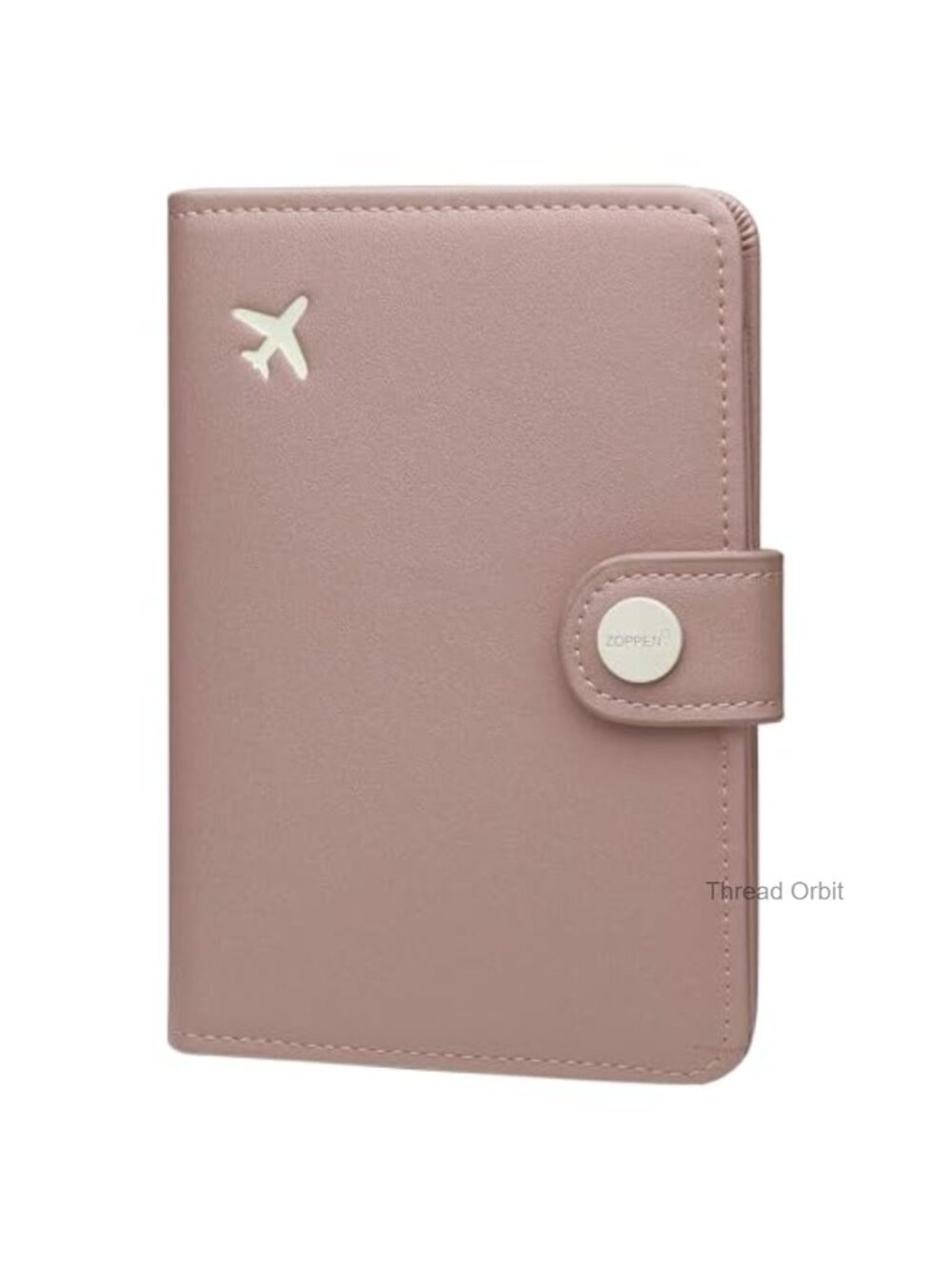 RFID Blocking Passport Holder Wallet Faux Leather Travel Organizer